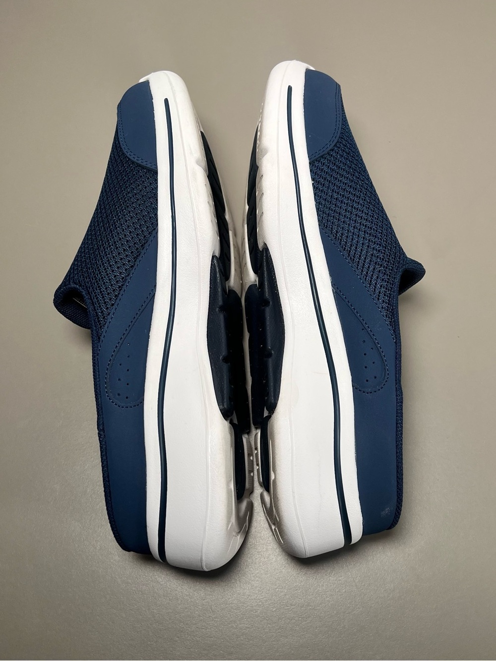 Skechers Go Walk Casual Womens Navy Blue Textile Air Cooled Size 9.5 - Picture 2 of 8